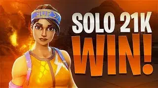 INSANE SOLO 21 KILL WIN! - Fortnite Battle Royale