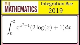 🐝MIT Intégration Bee  2019 qualifying exam -problem 18 -Concours de Calculs d'intégrales- qualifiers