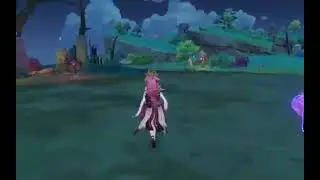 Another Yae Miko Beta Gameplay Leaks #genshinimpact #leaks #yaemiko【Genshin Impact】