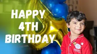 4th Birthday Vlog | Happy Birthday Damon