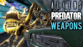 Aliens vs Predator Weapons in Garry's Mod! | Mod Showcase