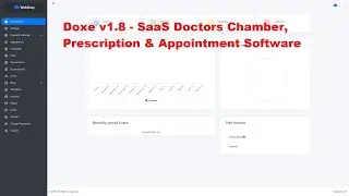 Doxe v1.8 - SaaS Doctors Chamber Prescription & Appointment Software |Doctos Apoointment booking App