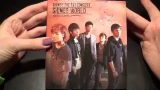 Unboxing SHINee 샤이니 The 1st Concert Album SHINee World
