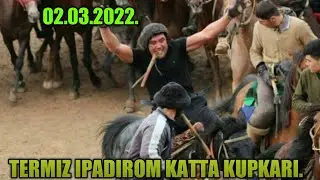 TERMIZ IPADIROM DAXSHATGA AYLANGAN KUPKARI.