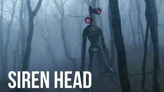 Лепка Siren Head из глины