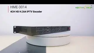 HME 3014 4CH HD H 264 IPTV Encoder