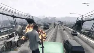 GTA 5 Смешные моменты 10 приколы, баги, геймплей