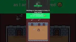 Working on a new project in Unity