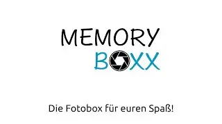 MemoryBoxx - Die Fotobox für euren Spaß!