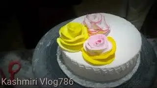Happy Birthday Cake New Design / Kashmiri Vlog786