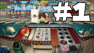 Cooking Fever - First Time - free android game -  GAMEPLAY part 1