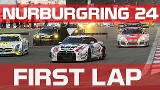 FIRST LAP ONBOARD GT-R GT3- NURBURGRING 24h
