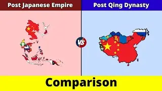 Post Japanese Empire vs Post Qing Dynasty | Post Qing Dynasty vs Post Japanese Empire | Data Duck
