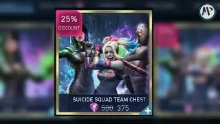 Injustice 2 mobile | Suicide Squad Team chest opening