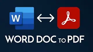 Save Microsoft Word document as a PDF (on a Mac, with Adobe Cloud)