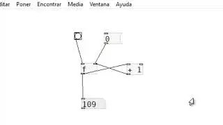Puredata - Contador
