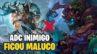 TIME INIMIGO FEZ UMA ESTRATÉGIA MALUCA *MUITO RAGE NO CHAT* | TRYNDAMERE VS MAOKAI