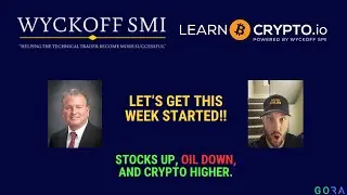 Let's get this week started, Stocks and Crypto higher, oil lower, WE ARE LIVE !!