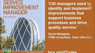 Continual Service Improvement Manager