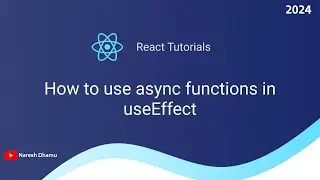 How to Use React's useEffect Hook to Dynamically Update Document Title | 2024 Tutorial | New Video