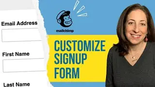 Customize Mailchimp Signup Form / Default Emails