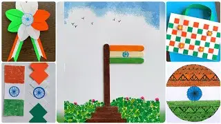 Easy Craft Ideas / Indepence day / Papercraft / Bookmark / Popsicle stick