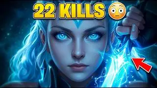22 KILLS LUNA 😳 Easy Rank Carry (Honor of Kings India)