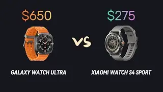 Galaxy Watch Ultra vs Xiaomi Watch S4 Sport - Battle of the Outdoor