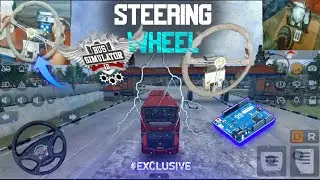 Real Android Steering BUSSID! (Gameplay)