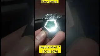 Star Deluxe Front Fender Emblem for Toyota Mark 1 Model 1974-1976 