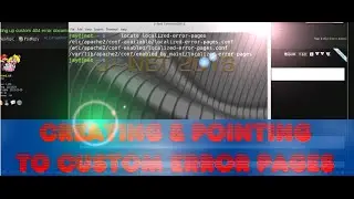 Creating & Pointing To Custom Error Pages For Linux Apache Web Server