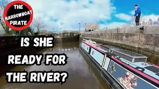 Is she ready for the River? | Anderton Boat Lift | River Weaver [Ep 151]