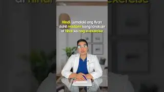 Malamig na tubig? Malaki ang tiyan? 