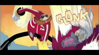 Starline Vs Eggman Fight (Sonic IDW Comic Dub)