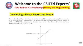 Developing a Simple Linear Regression Model for Comprehensive Independent Datasets  in Python using