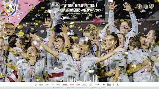 Day 9 Highlights Women's FINAL | 4th World Deaf Football Championships | 06/10/2023