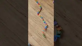 Dominos Slow Motion Video 🔥