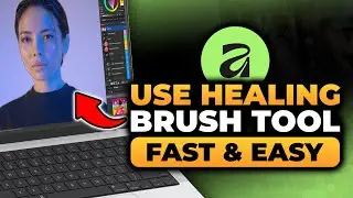 How To Use Healing Brush Tool in Affinity Photo (FAST & EASY) | 100% WORKS | NO Yapping!