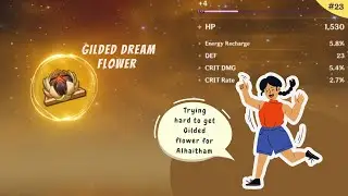 Trying hard to get Gilded flower for AlHaitham | Genshin Impact Artifact Hit or Miss #23
