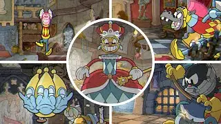 Cuphead DLC - King's Gauntlet (The King's Leap Boss Challenge)