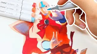 Drawing Aang | Avatar The Last Airbender