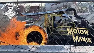 *BEST OF* - BURN OUT PIT MOTOR MANIA WEST BEND WISCONSIN 2024 FEATURING BOOSTED RIDE DEATH TRAP