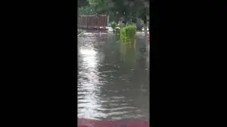 Ливень в Лабинске, 02-06-2023