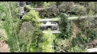 Chinese garden Rivington Pike on Winter Hill