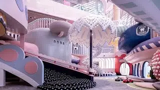 X+Living have created a children's activity centre with fantastical design elements.