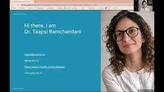 Anthropology Seminar  Dr  Taapsi Ramchandani - Anthropology Reimagined: Musings on the Need...