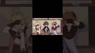 ★Genshin Impact Adventures Childe, Zhongli & Aeter ##genshinimpact