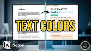 Add Text Colors in Notion Easily [Easy Hack]