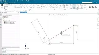 NX Tutorials| Line in NX| Sketch in NX| cad2liv