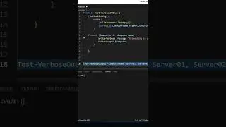 Use Write-Verbose instead of inline comments in PowerShell Function 